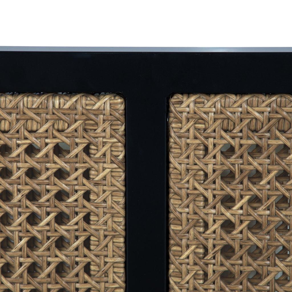 Havana Resin Wicker Outdoor Banquette