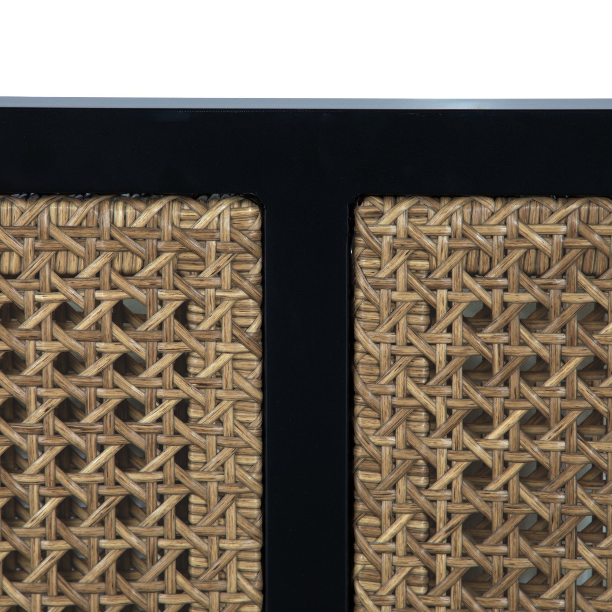 Havana Resin Wicker Outdoor Banquette