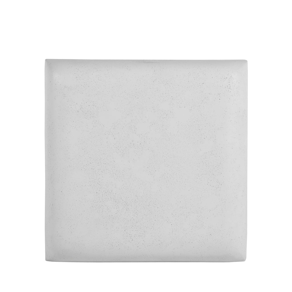 Grebe Cast Stone 18" Square Outdoor Pedestal Stool