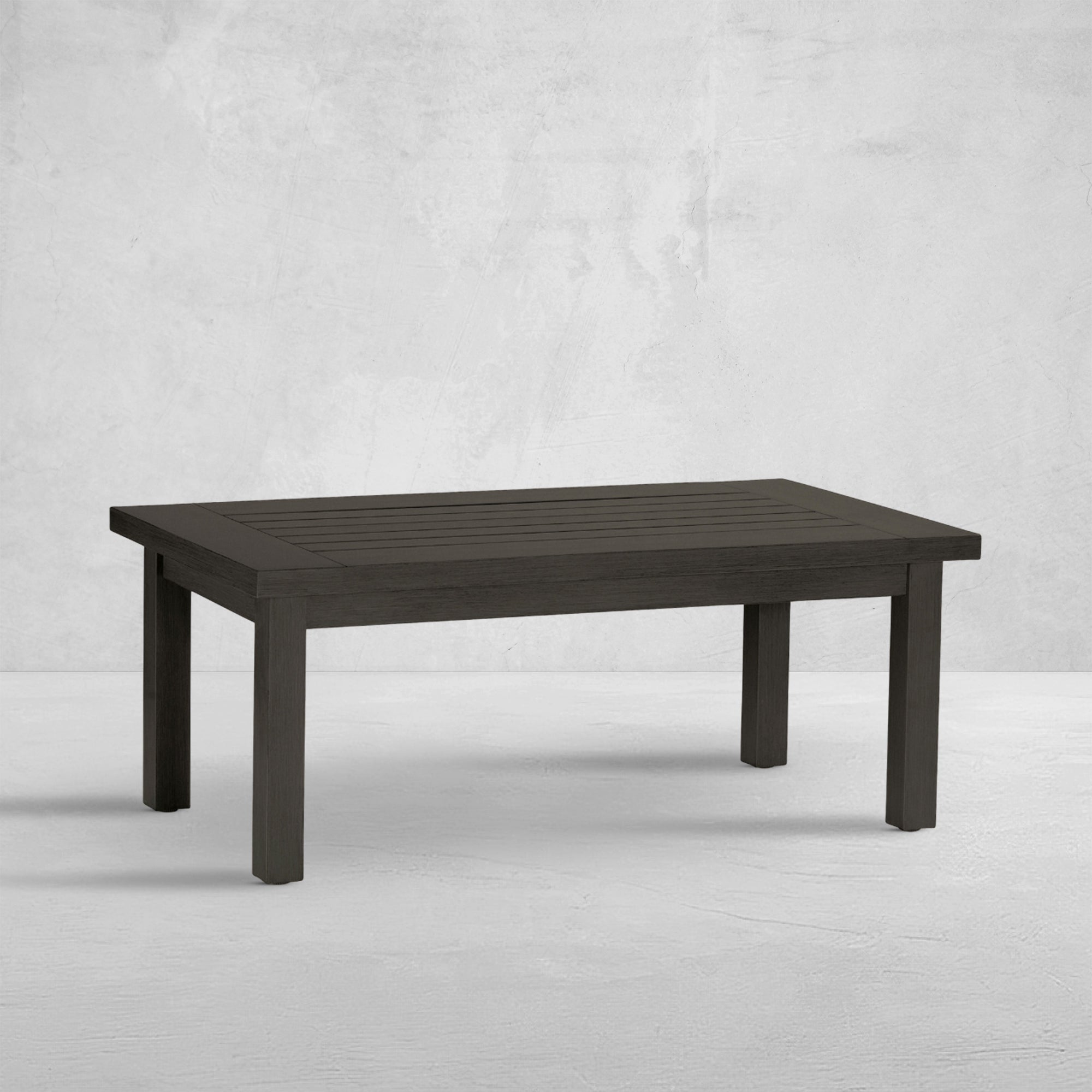 Club Rectangle Outdoor Slatted Coffee Table
