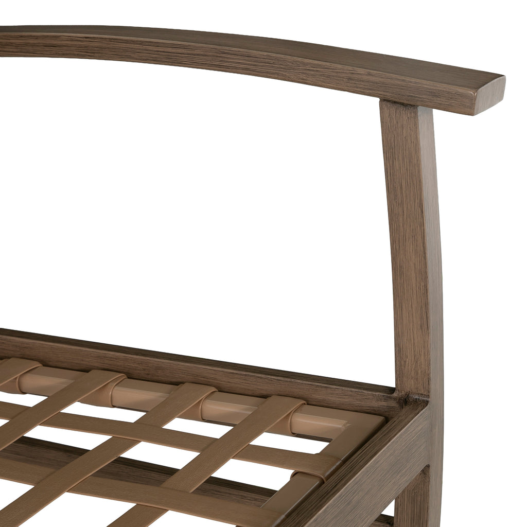 Charleston Aluminum Outdoor Loveseat