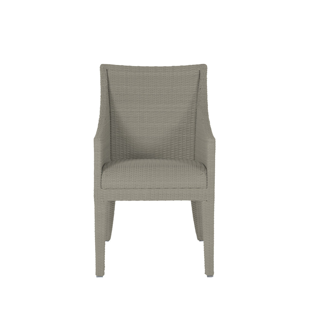 Athena Plus Woven Resin Wicker Outdoor Arm Chair