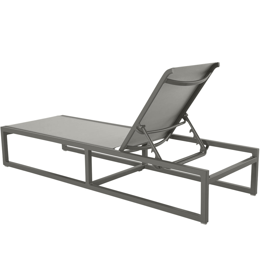 Serenata Sling Outdoor Armless Chaise Lounge