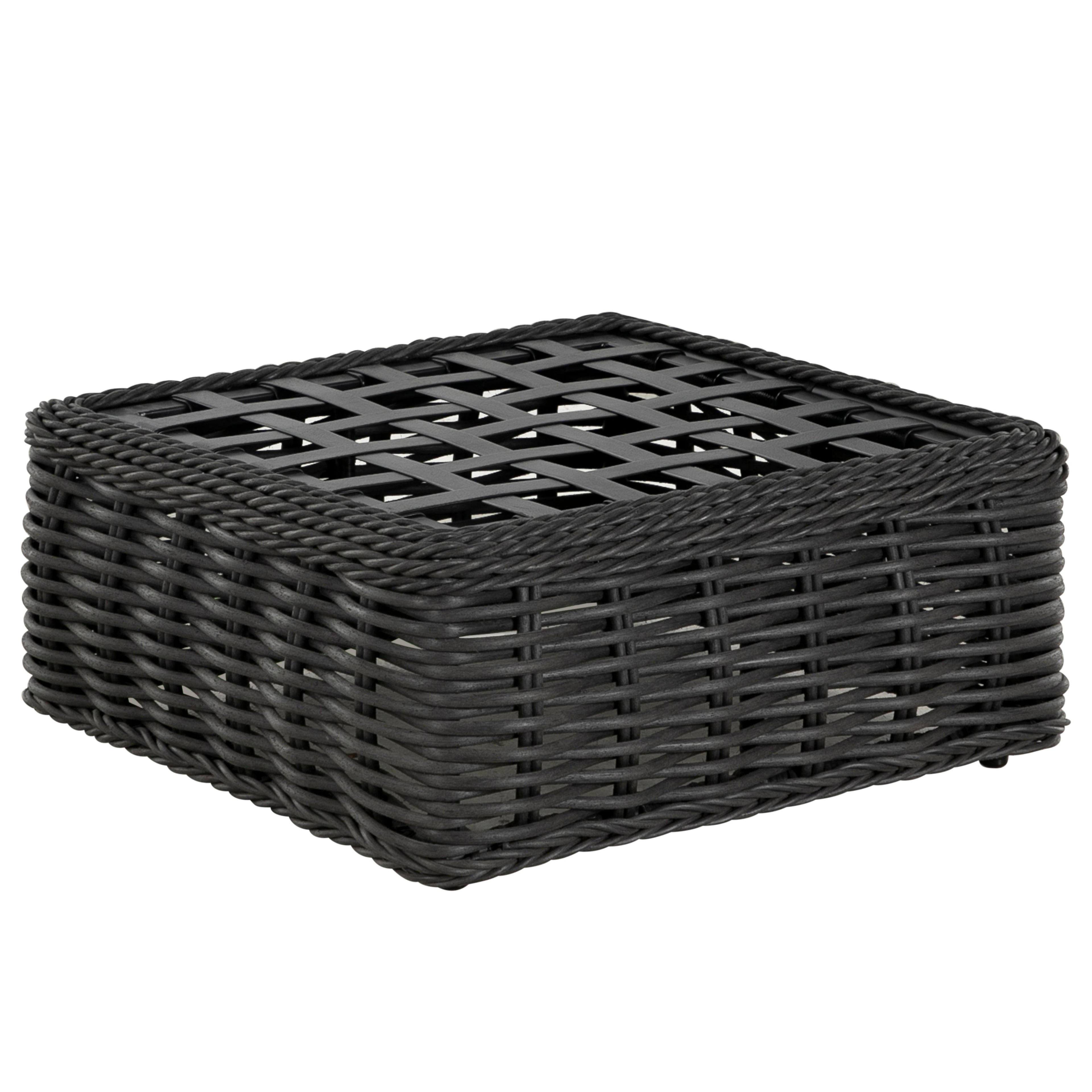 Soho N-Dura Resin Wicker Outdoor Woven Ottoman