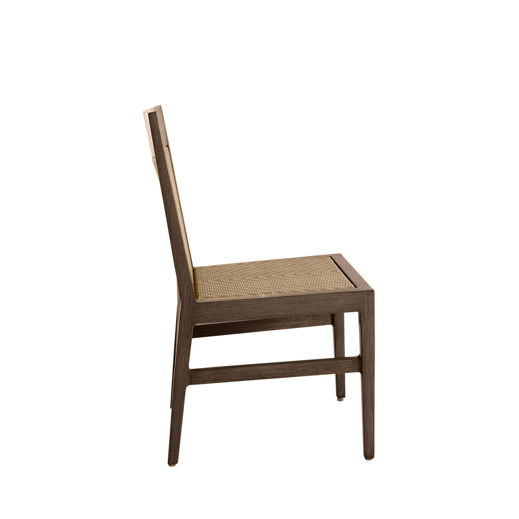 Savannah Resin Wicker Outdoor Dining Side Chair