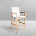 Seashore N-Dura Wood Outdoor Bar Stool