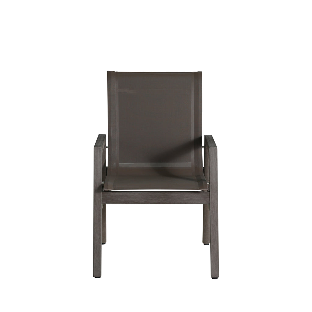 Seashore N-Dura Wood Outdoor Arm Chair