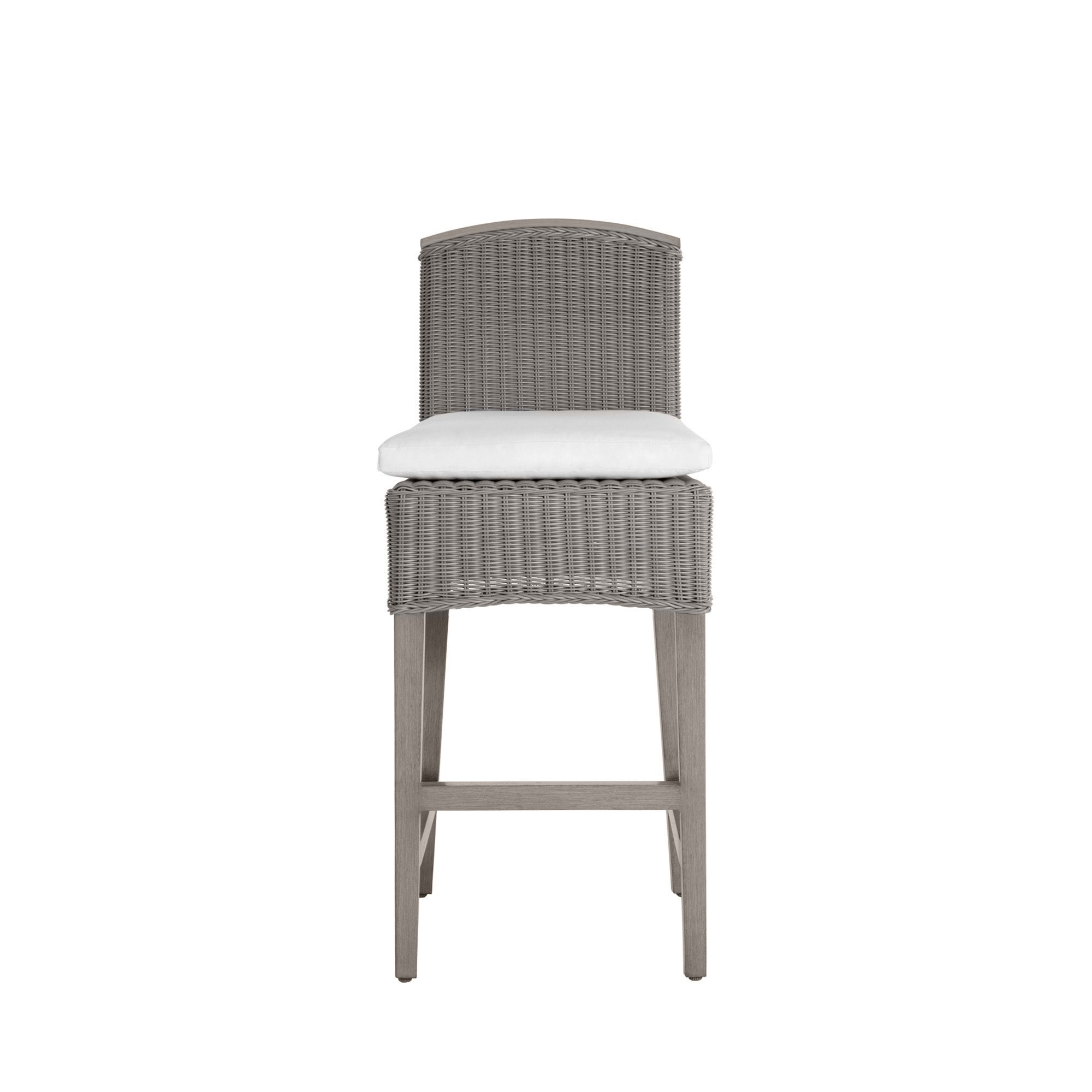 Astoria N-Dura Resin Wicker Outdoor Bar Stool