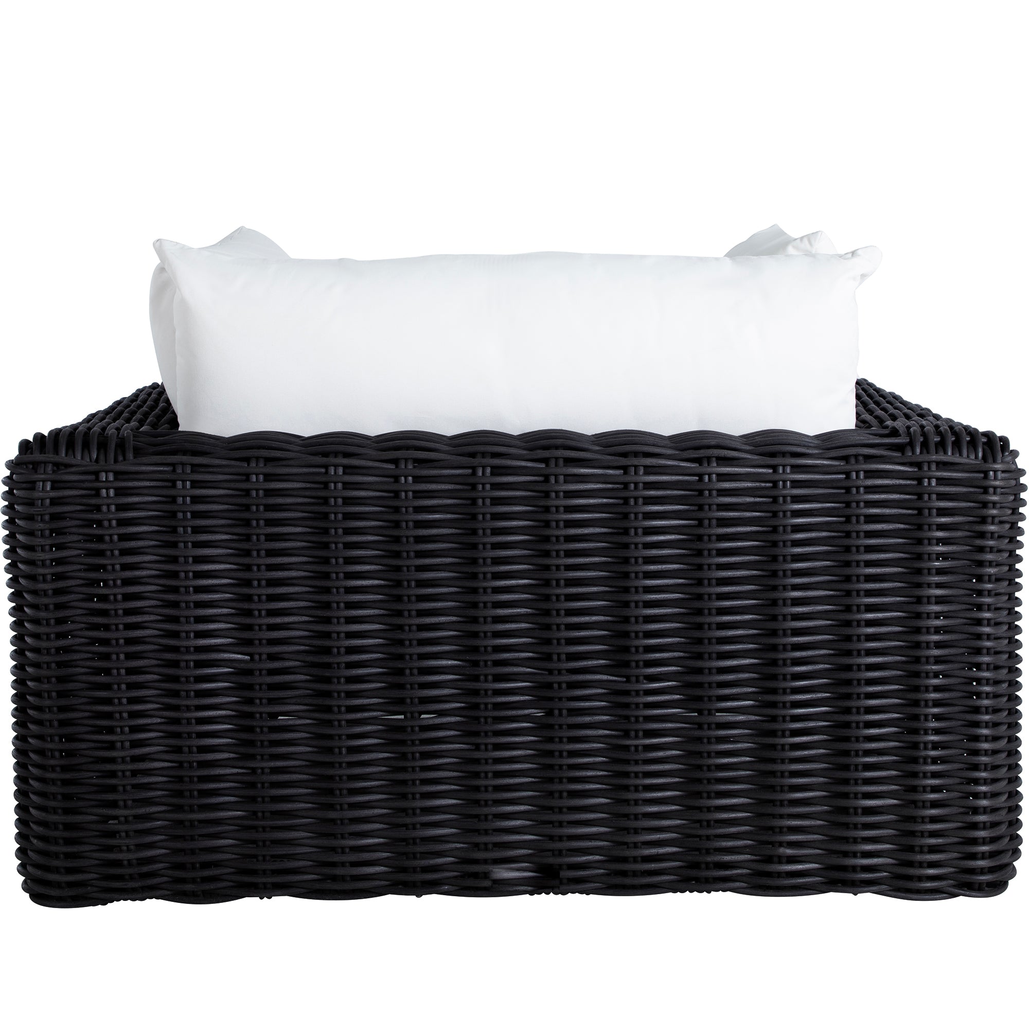 Montecito Woven Wicker Outdoor Lounge Chair