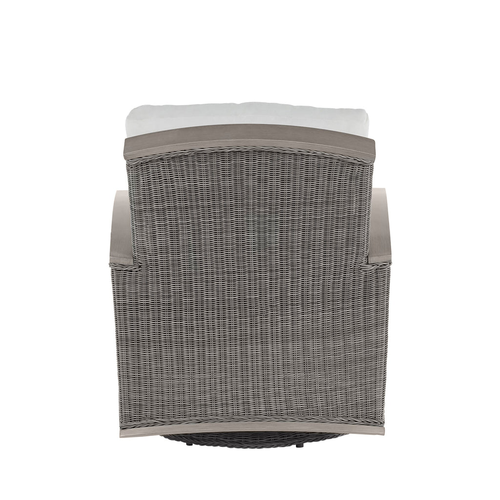 Astoria Resin Wicker Outdoor Swivel Glider Chair