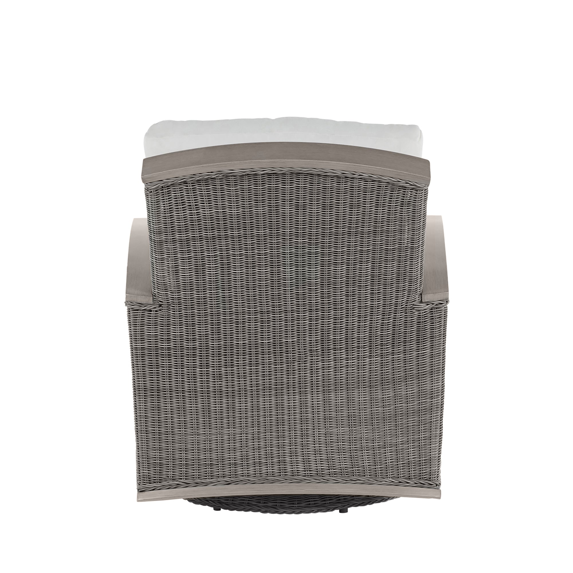 Astoria Resin Wicker Outdoor Swivel Glider Chair