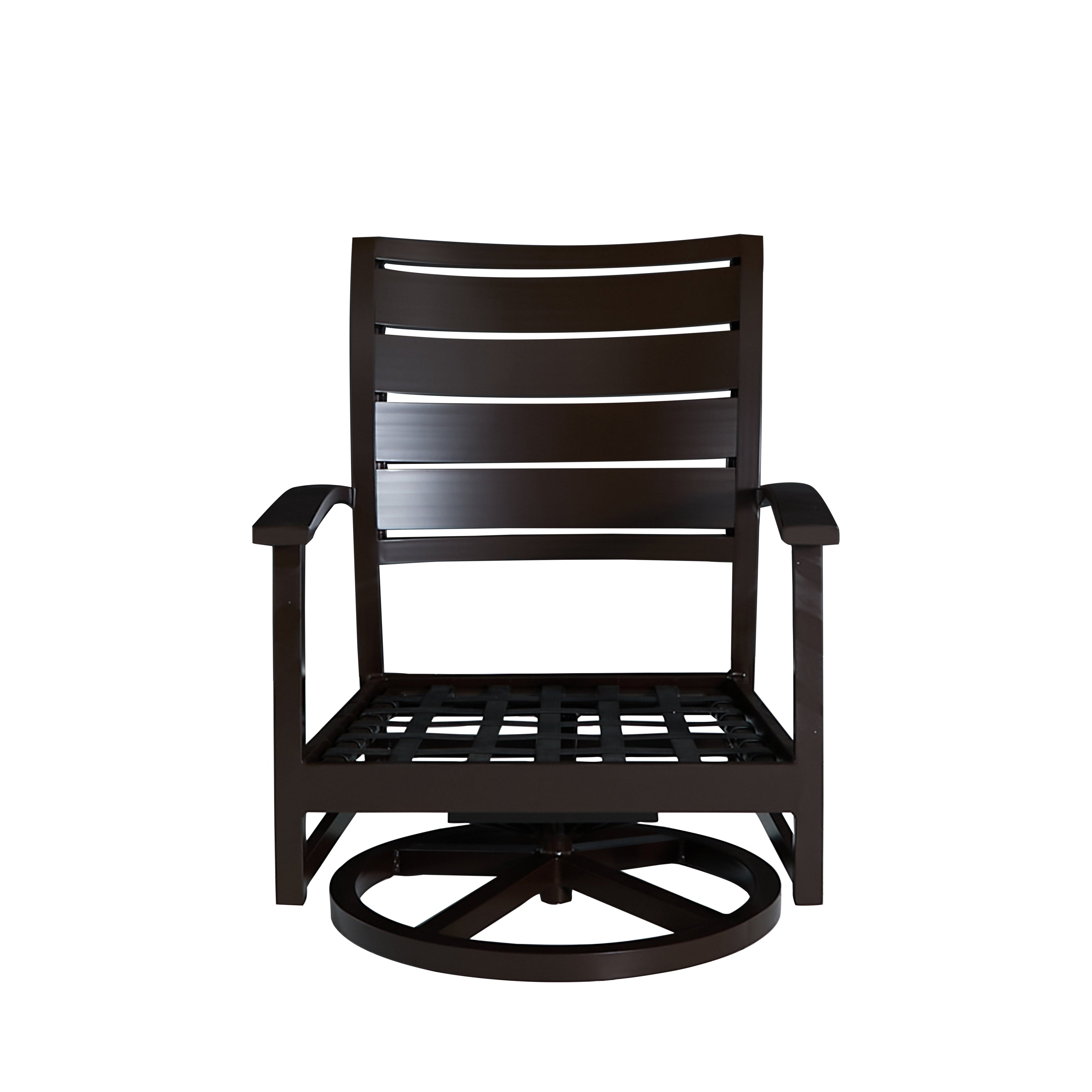 Charleston Aluminum Swivel Rocker Lounge Chair