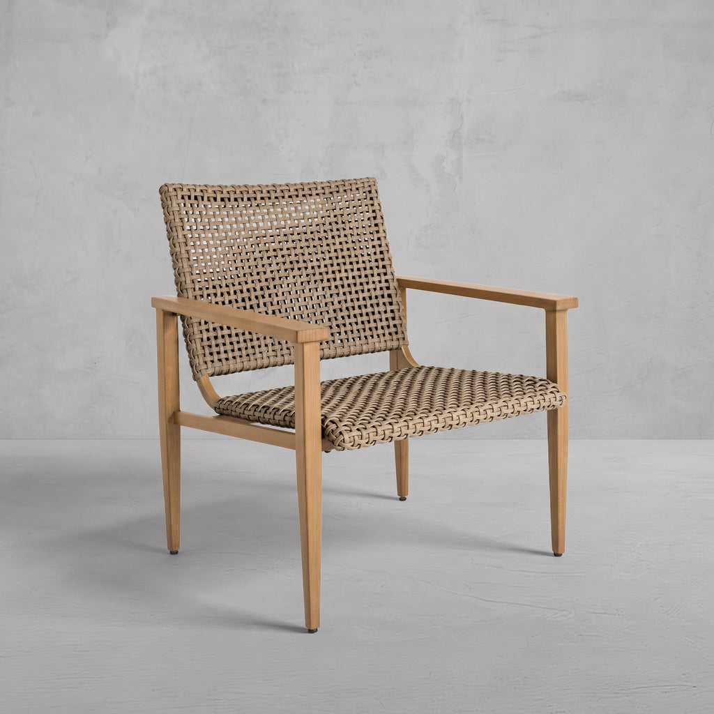 Harbor N-Dura Resin Wicker Outdoor Lounge Chair