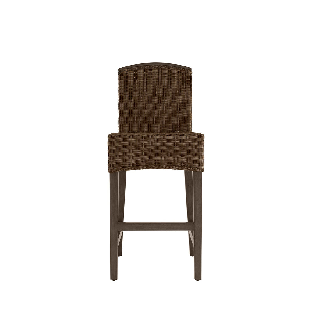 Astoria N-Dura Resin Wicker Outdoor Bar Stool
