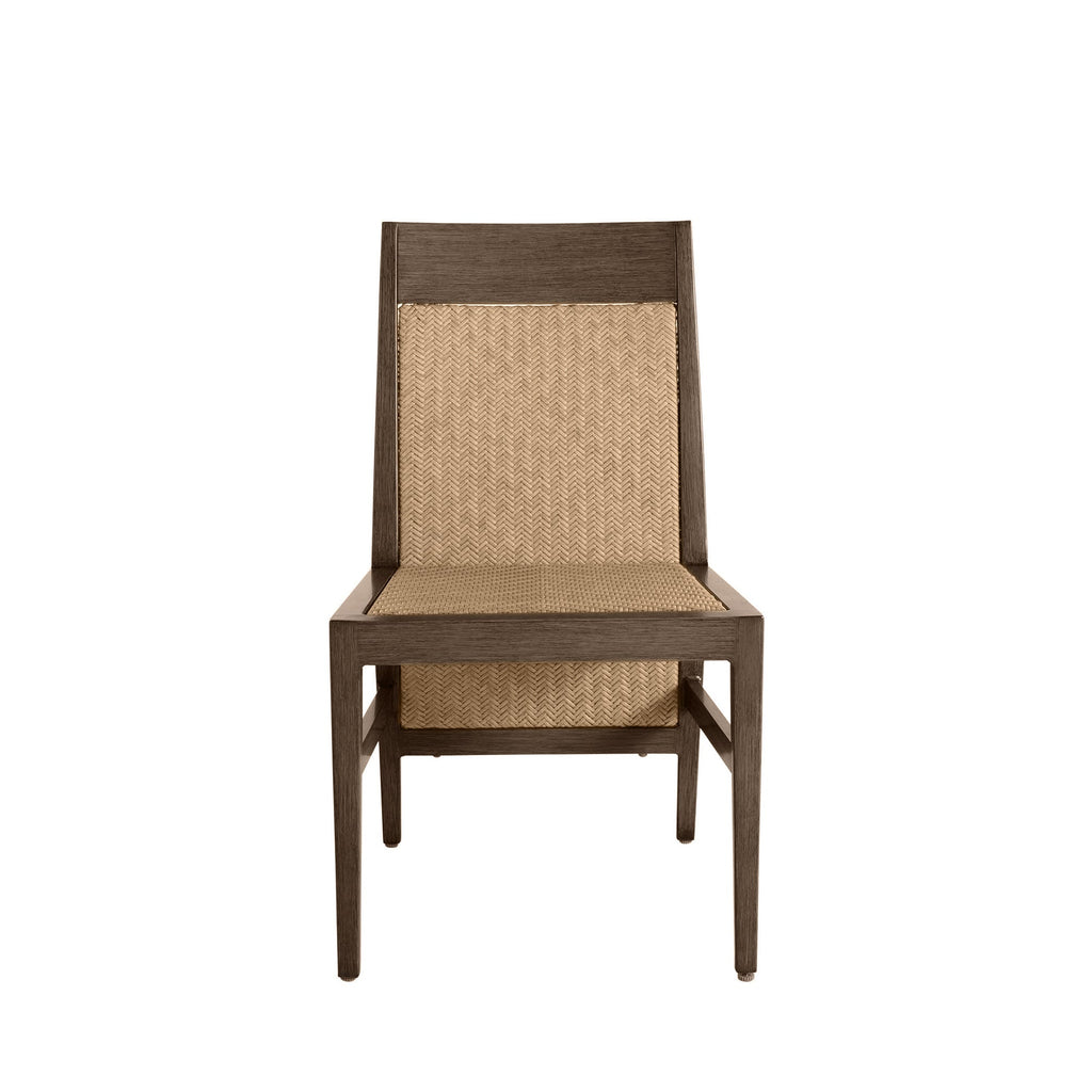 Savannah Resin Wicker Outdoor Dining Side Chair