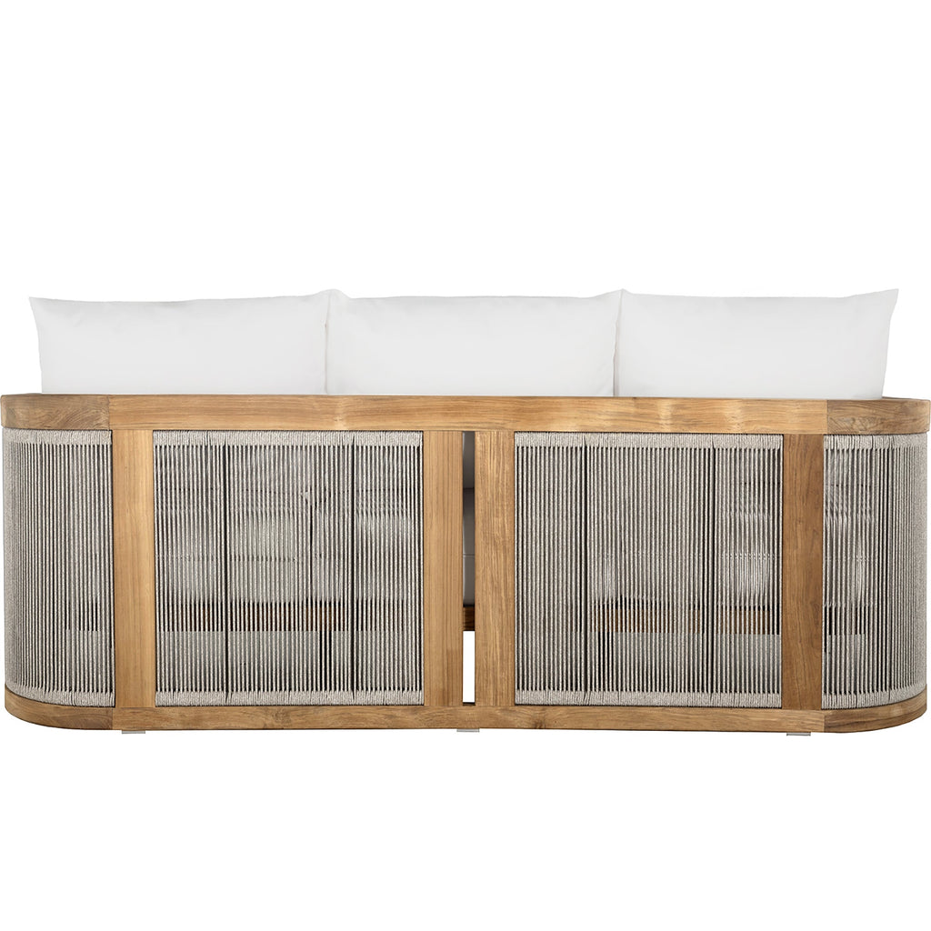 Avalon Teak Rope Outdoor Sofa