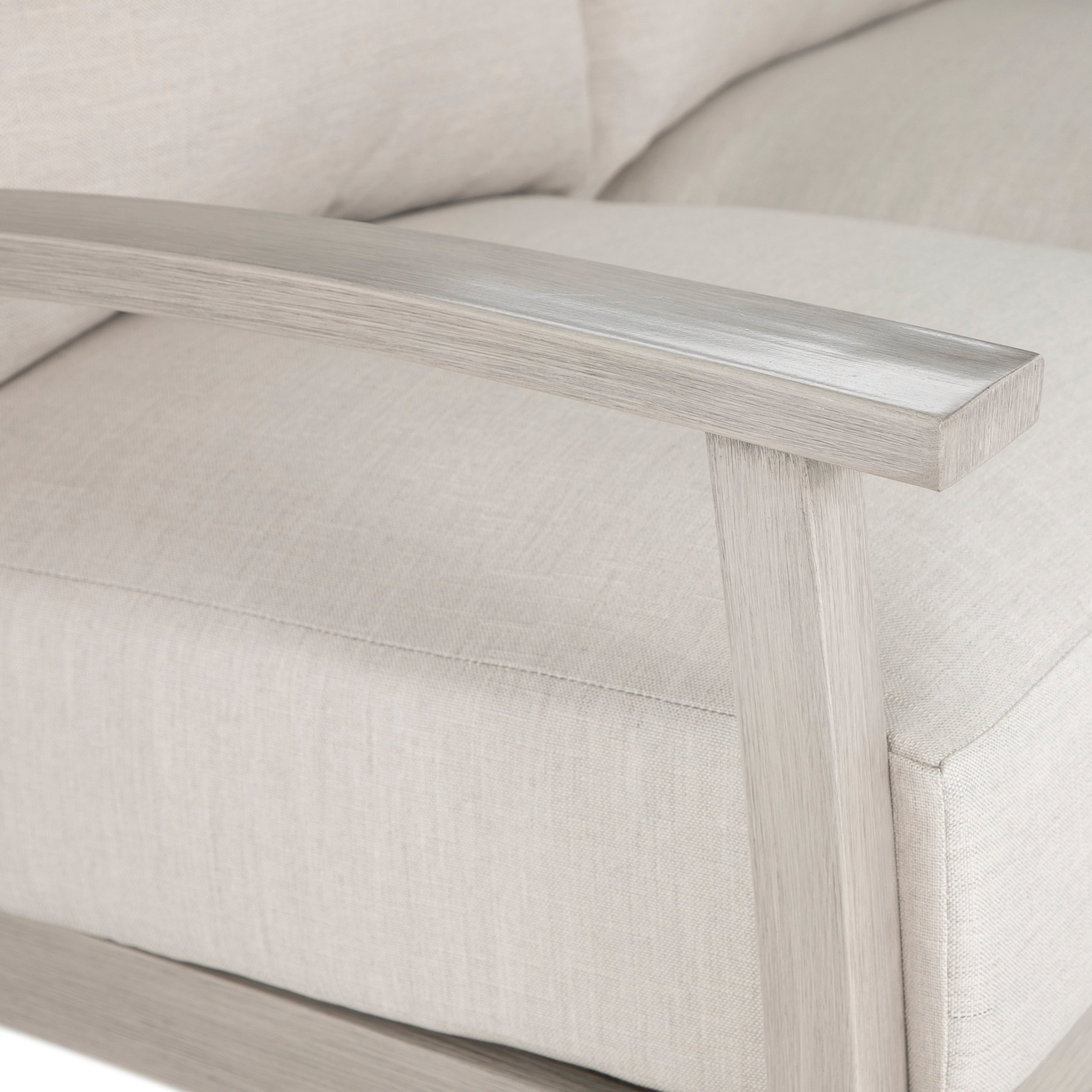Charleston Aluminum Outdoor Loveseat