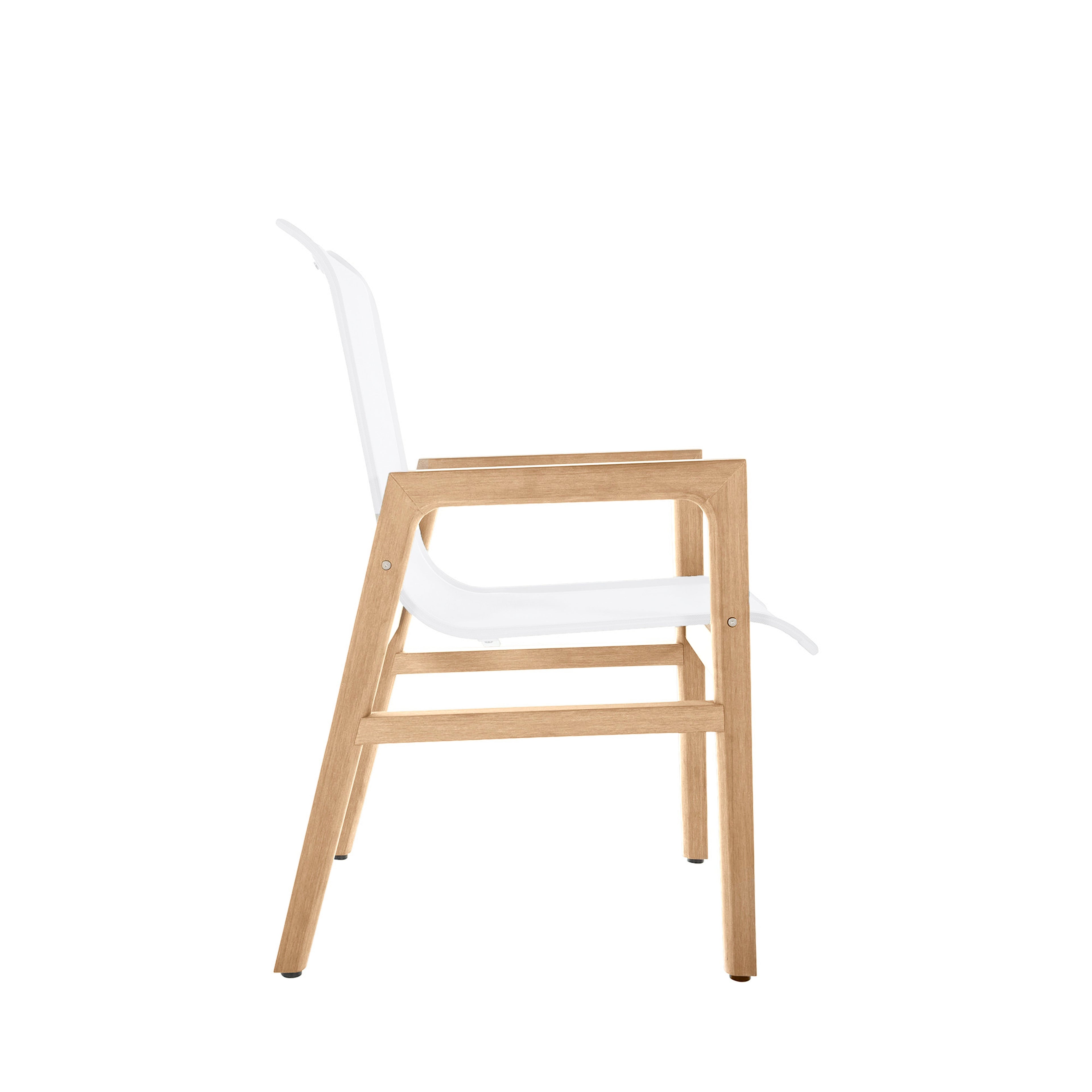 Seashore N-Dura Wood Outdoor Arm Chair