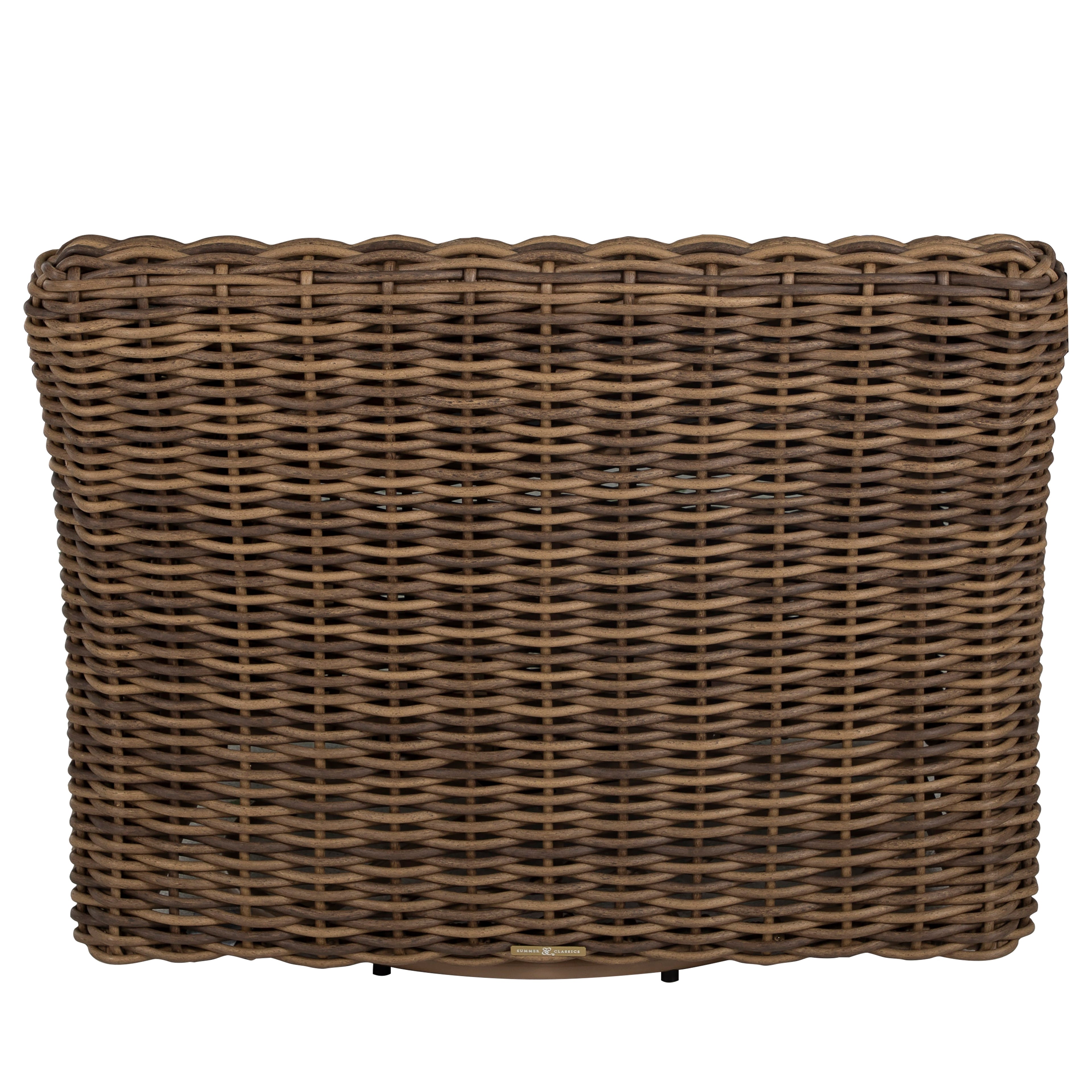 Montauk Resin Wicker Outdoor Swivel Lounge Chair