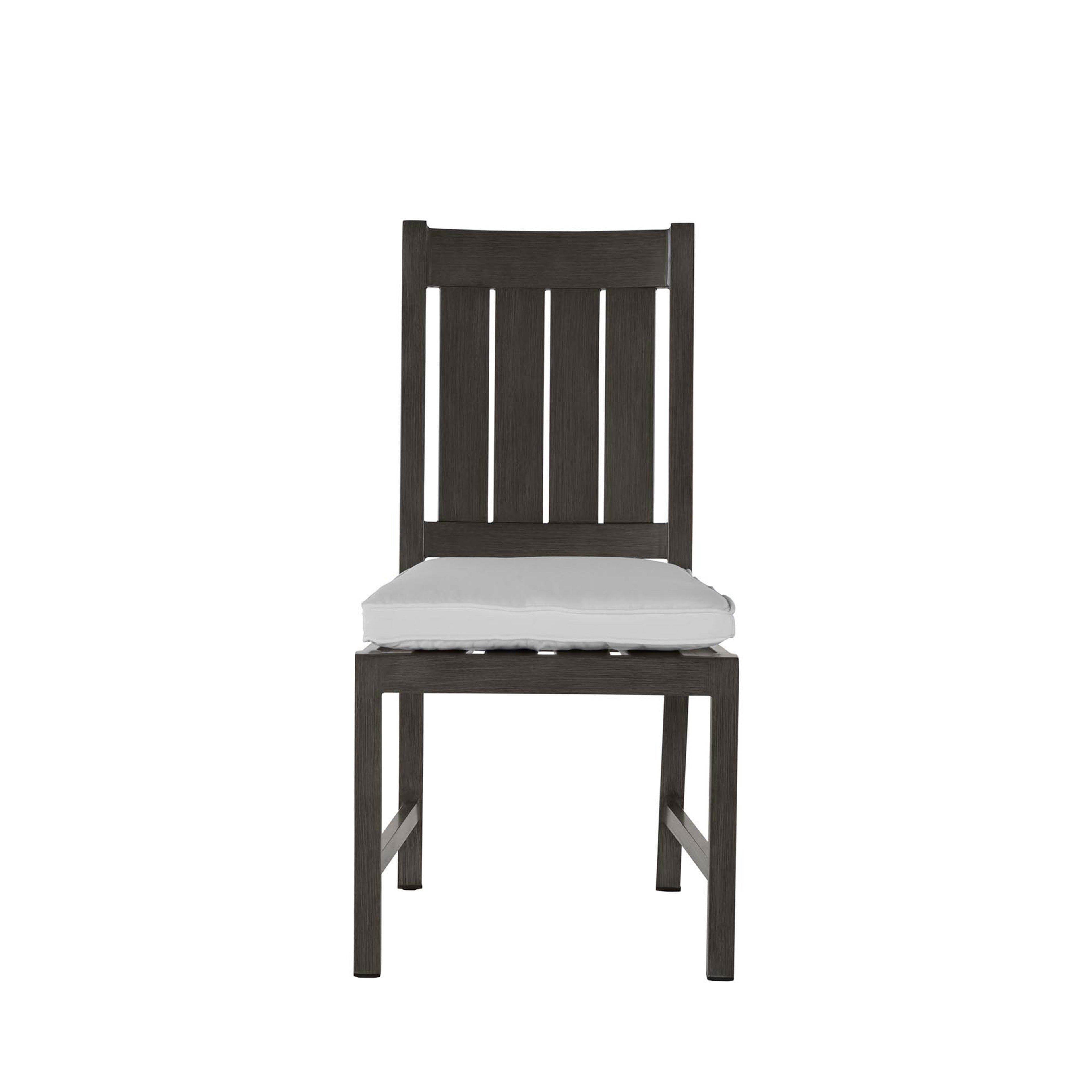 Club Croquet Aluminum Outdoor Side Chair