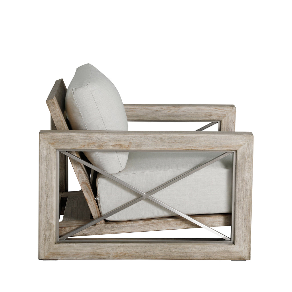 Malta Teak Outdoor Lounge Chair