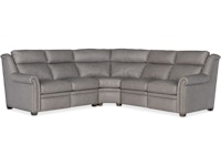 Bradington Young Robinson Armless Reclining Chair with Power Headrest 206-33-2