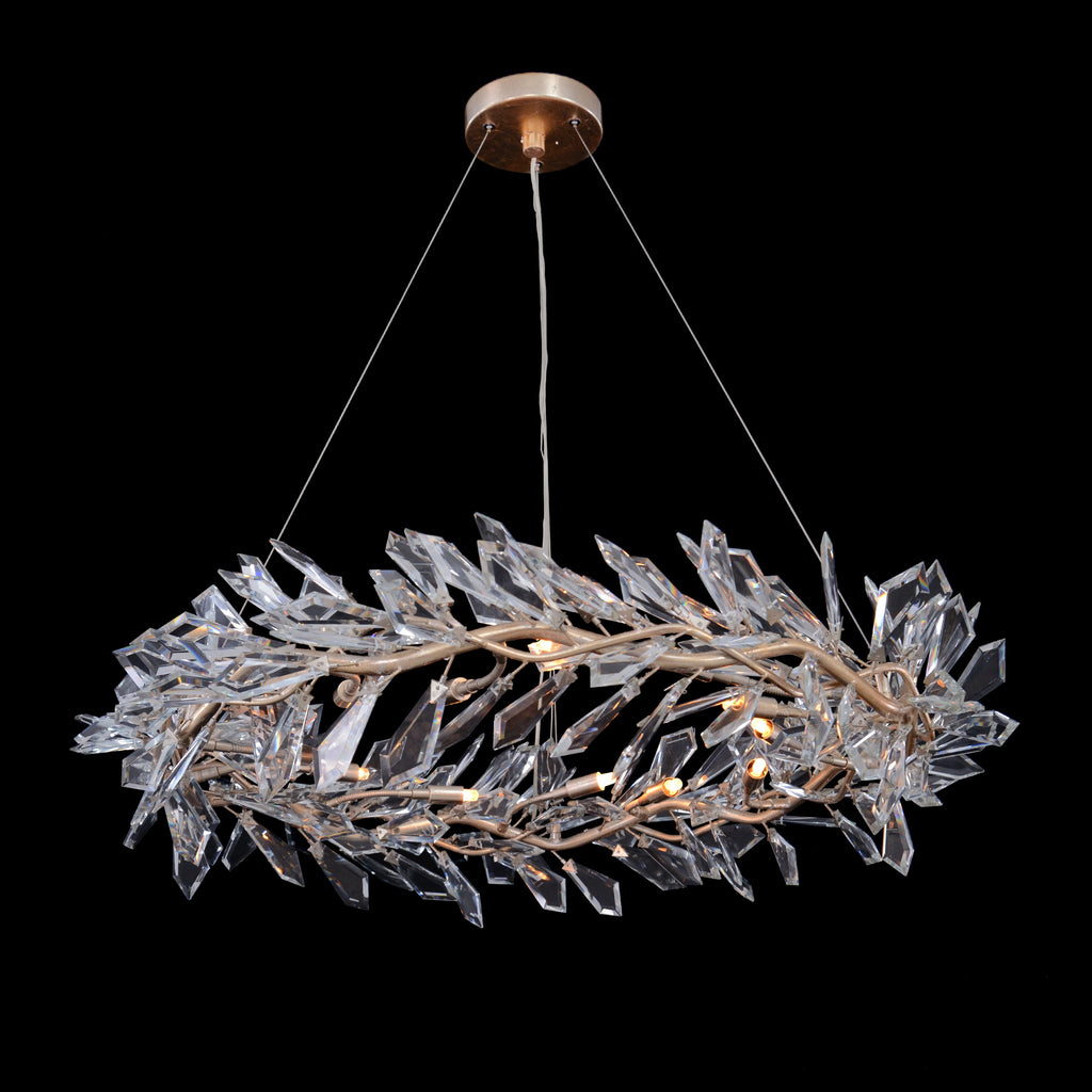 Kōtta Twelve-Light Cut-Crystal Chandelier | John-Richard - AJC-9281