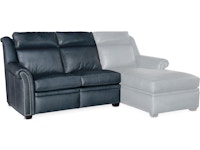 Bradington Young Robinson Left Arm Facing Reclining Loveseat with Power Headrest - Two Piece Back 206-55-2
