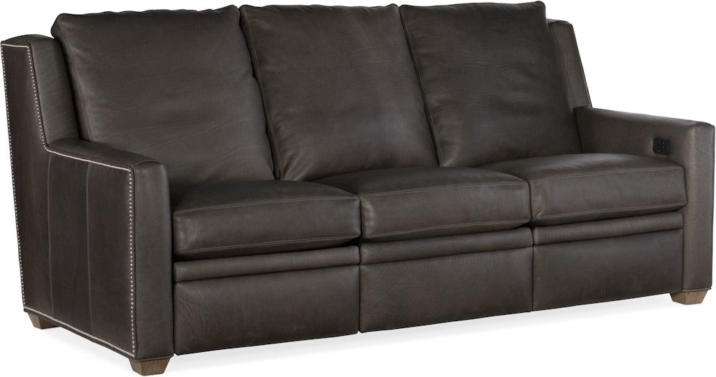 Bradington Young Revelin Reclining Sofa with Power Headrest 203-90