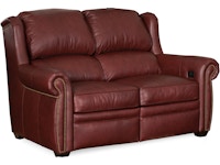 Bradington Young Discovery Reclining Loveseat with Power Headrest 962-70