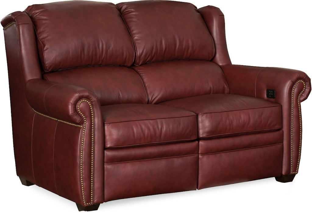 Bradington Young Discovery Reclining Loveseat with Power Headrest 962-70