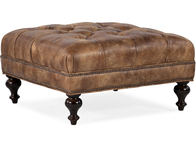 Bradington Young Fair-N-Square Tufted Square Ottoman 805-SQ