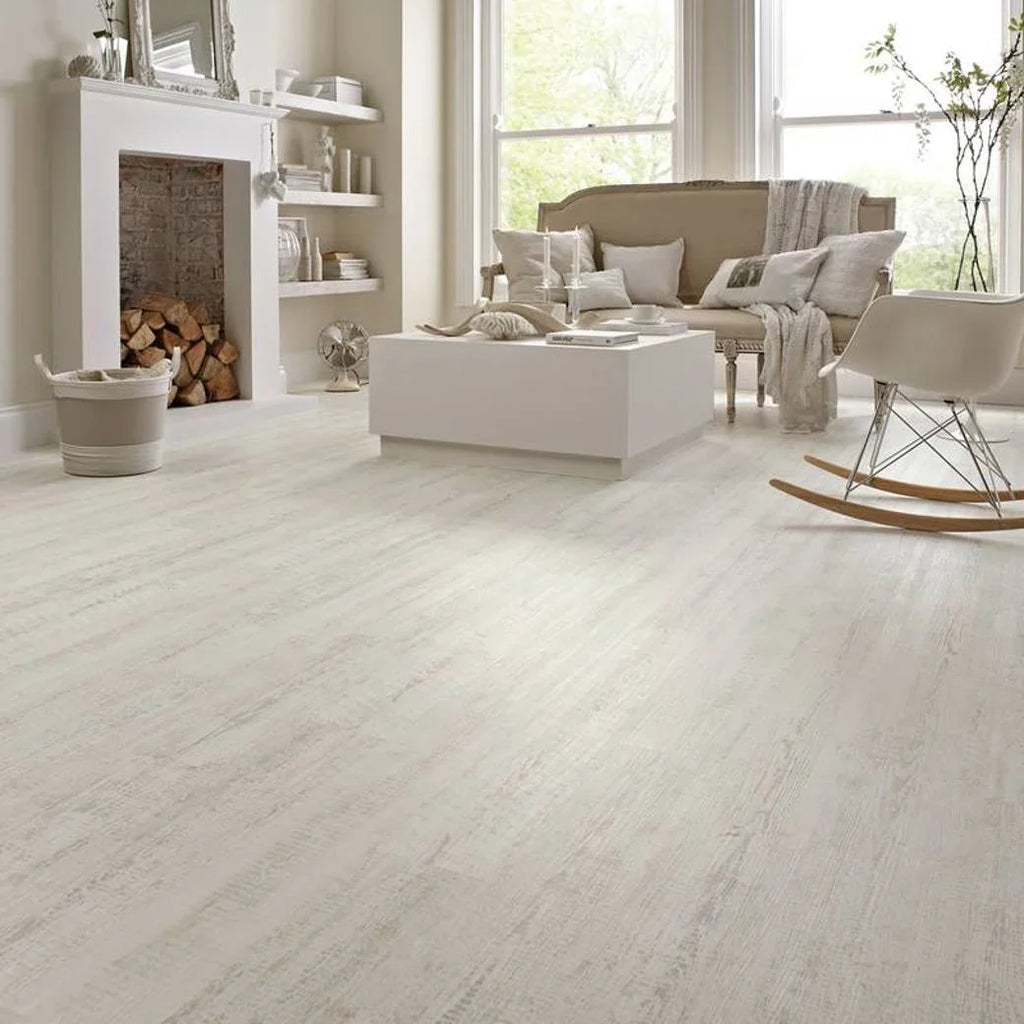 Karndean Luxury Vinyl Knight Tile White Painted Pine