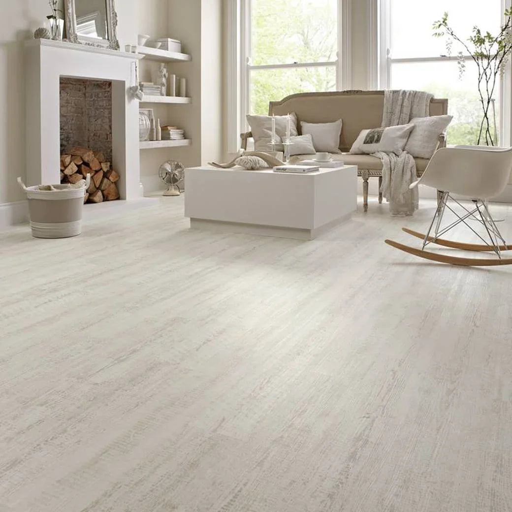 Karndean Luxury Vinyl Knight Tile White Painted Pine