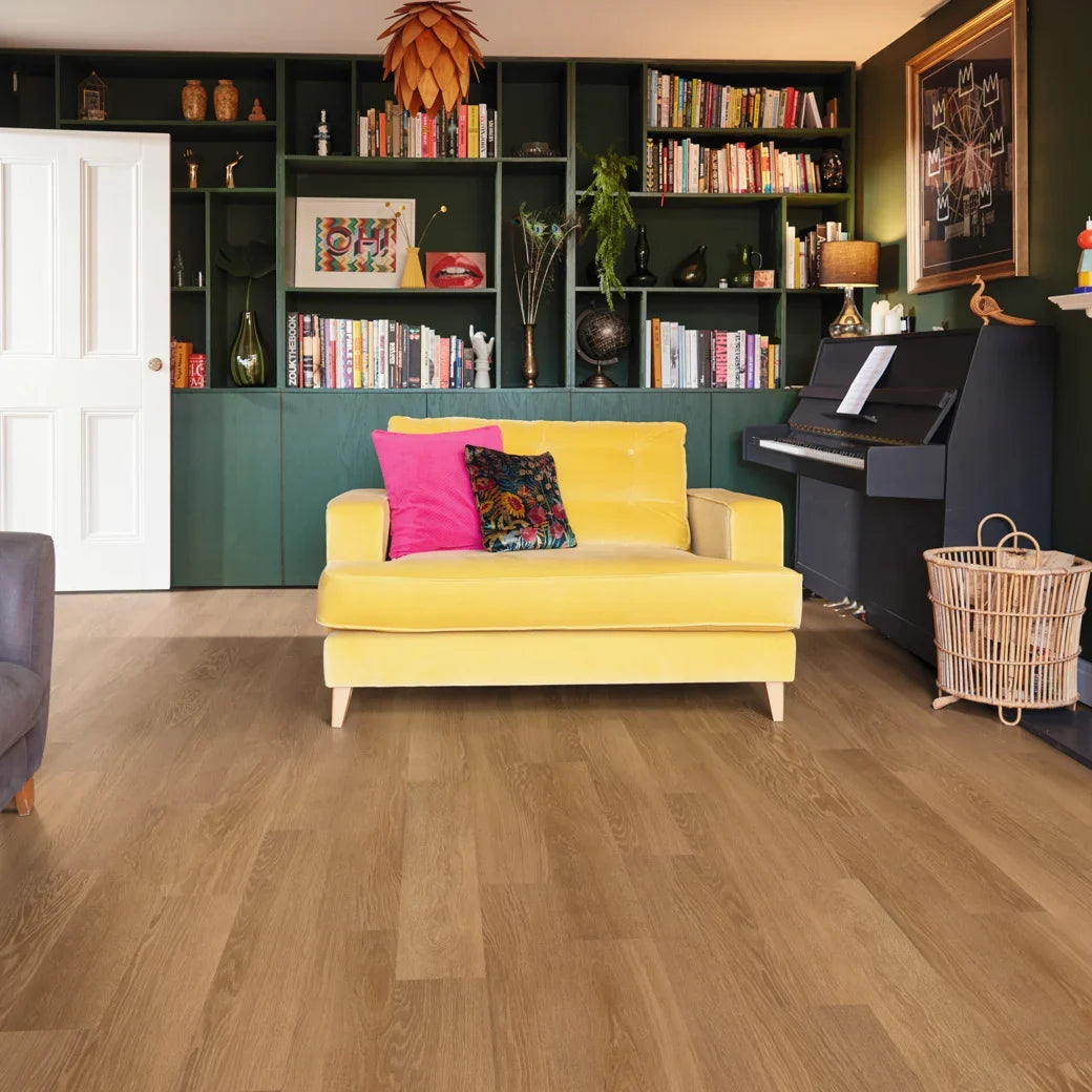 Karndean Luxury Vinyl Knight Tile Honey Limed Oak