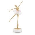 Selenite Ballet Sculpture on Marble Base I | John-Richard - JRA-14694