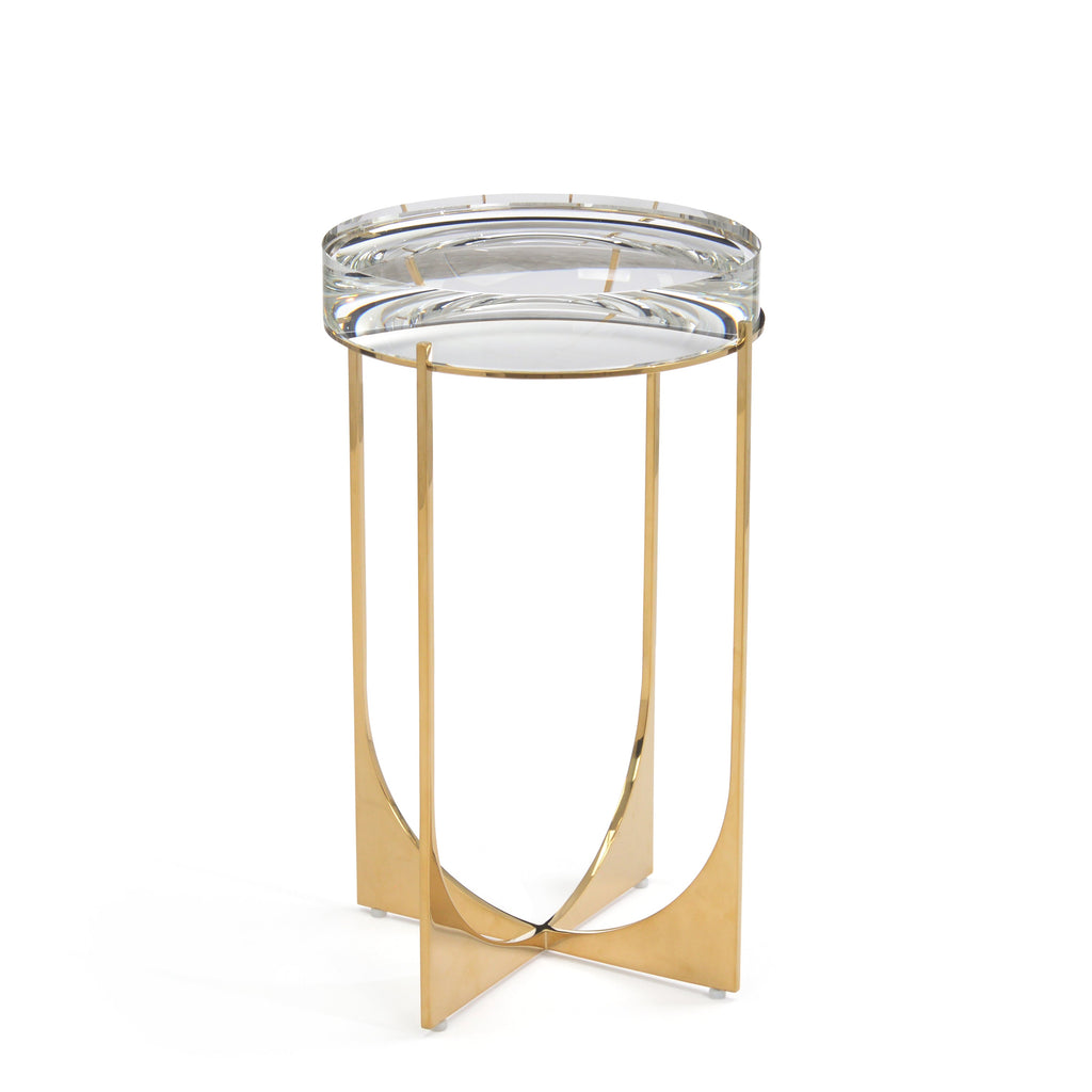 Svelte Martini Table I, Brass | John-Richard - JFD-0314