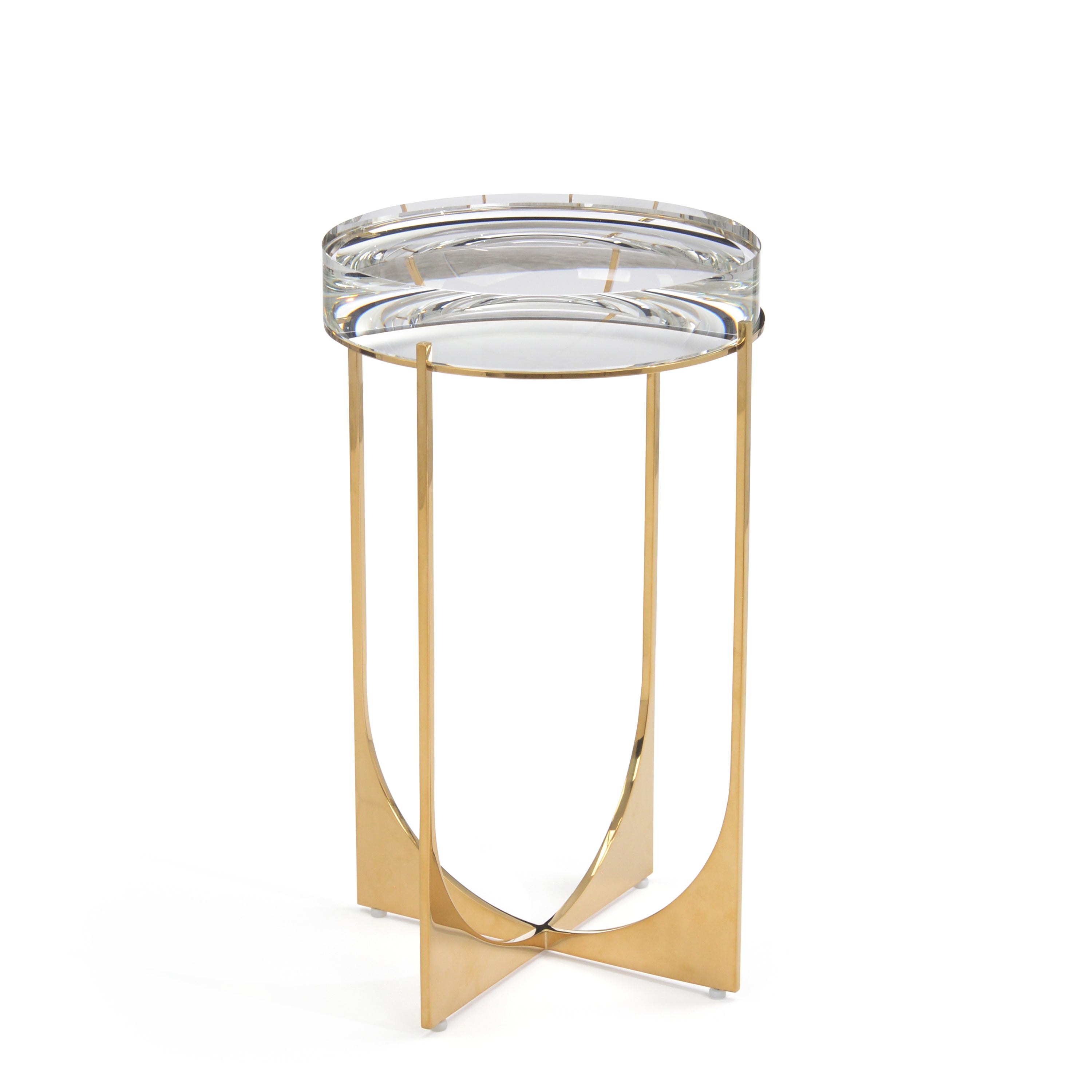 Svelte Martini Table I, Brass | John-Richard - JFD-0314