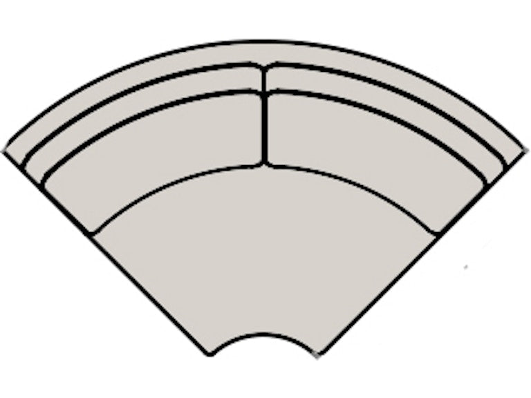Bradington Young Hambrick Corner Wedge 950-67