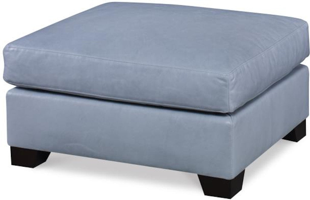 Century Furniture Nate Leather Ottoman Lr-38286