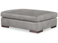 Century Furniture Great Room Leather Configurable Large Ottoman LR-7100-14