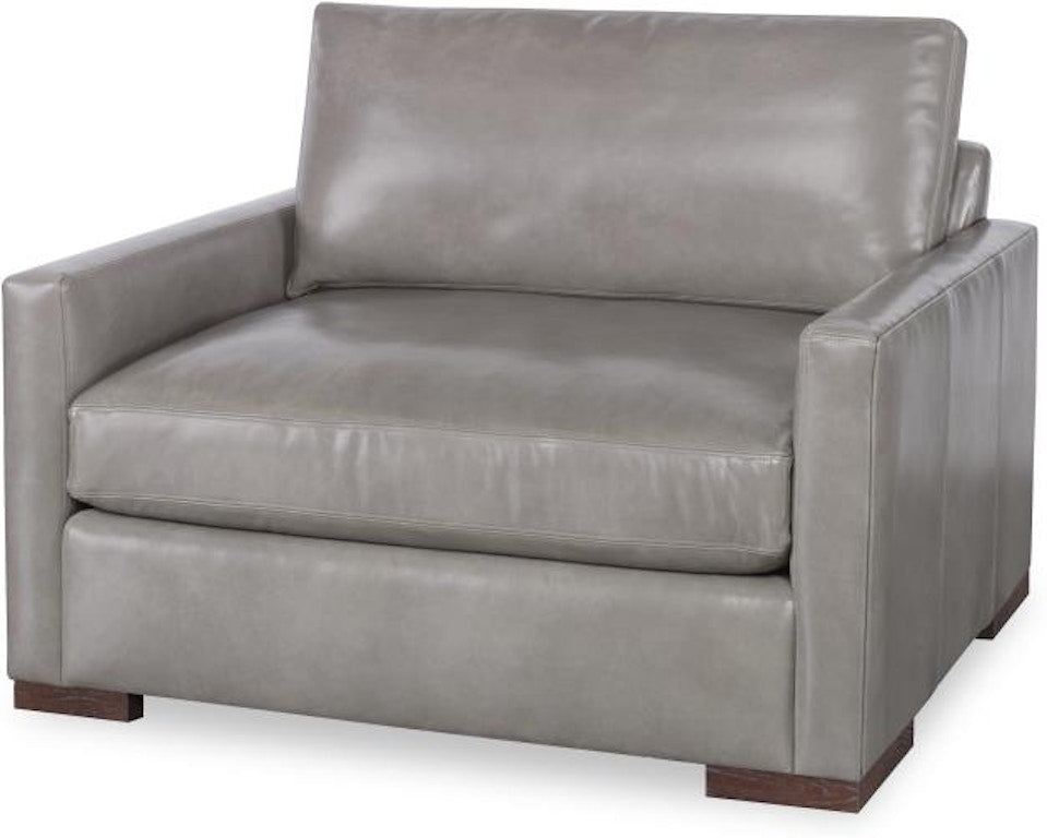 Century Furniture Great Room Leather Configurable Chair N Half LR-7100-6X