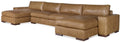 Century Furniture Century Leather Sectional LR-7100-Sectional
