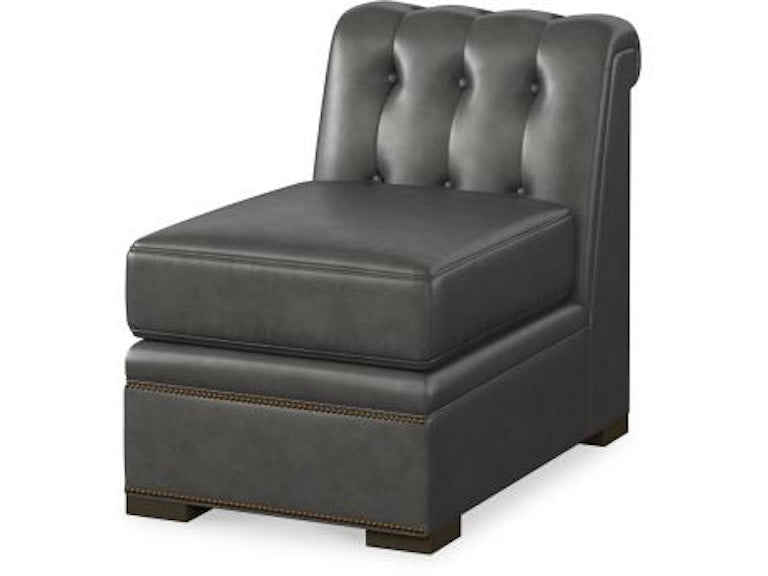 Century Furniture Modern Chesterfield Configurable Armless Chair LR-7700-11