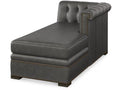 Century Furniture Modern Chesterfield Configurable Right Arm Facing Chaise Lr-7700-91