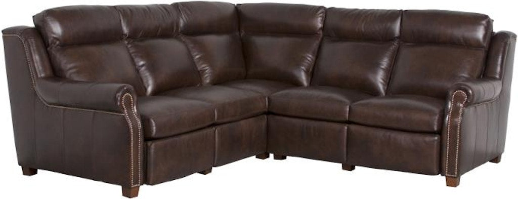 Century Furniture Century Leather Sectional LR-C1017-Sectional