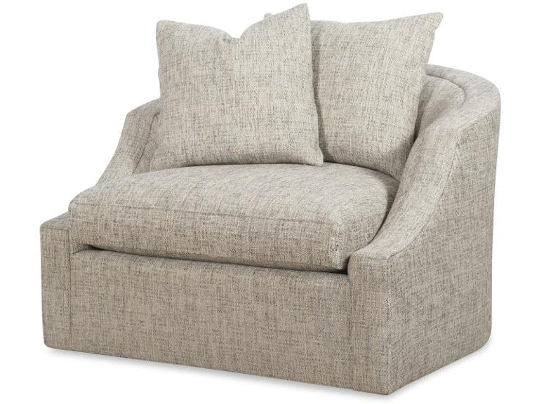 Century Furniture Tatum Swivel Chair In 71702l22 (Stocked) LTD5289-8-V1
