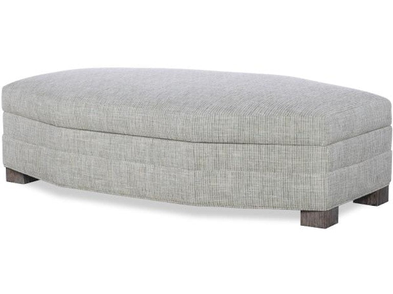 Century Furniture Cornerstone Wedge Storage Ottoman LTD7600-13