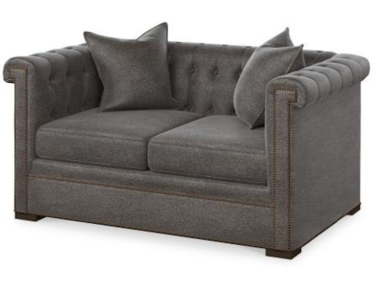 Century Furniture Modern Chesterfield Configurable Love Seat Ltd7700-4