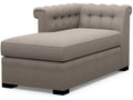 Century Furniture Modern Chesterfield Configurable Left Arm Facing Chaise Ltd7700-81